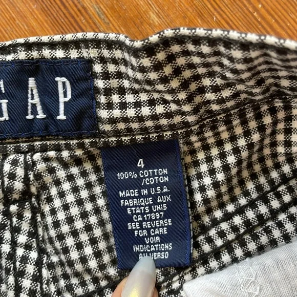 Vintage GAP Gingham Shorts - Picture 3 of 3
